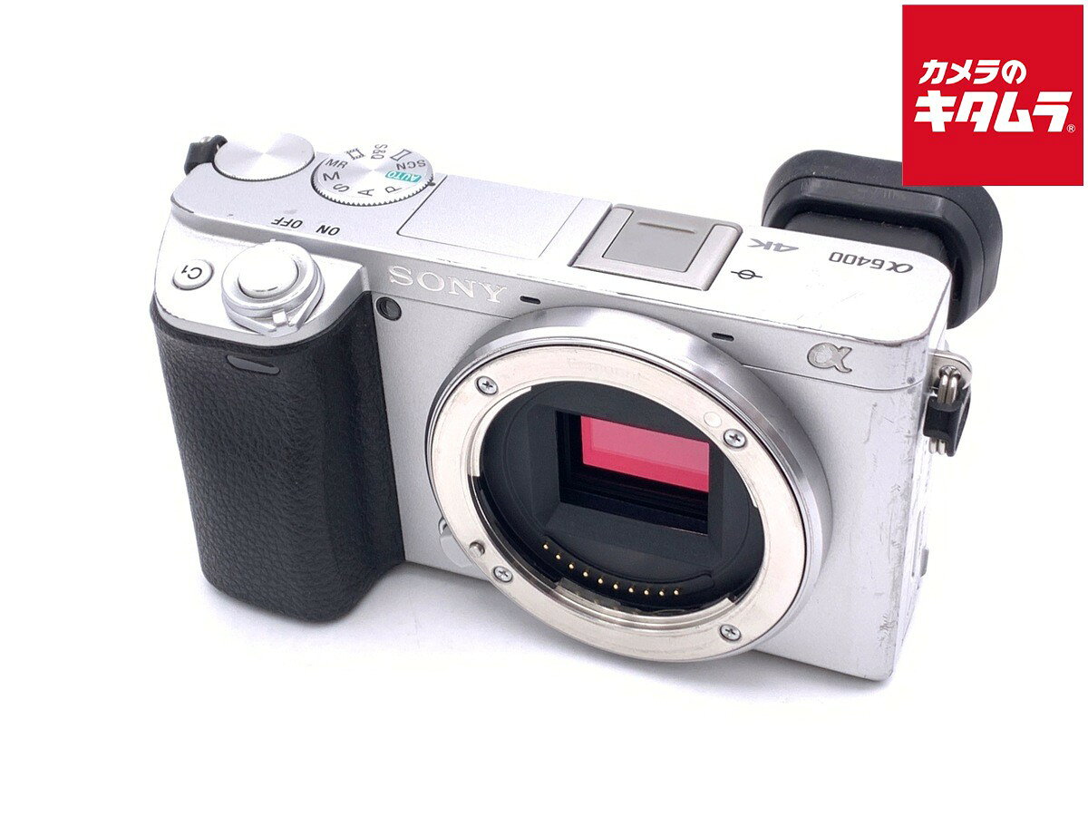 【中古】 【難あり品】 ソニー α6400 ボディ シルバー [ILCE-6400 S] 【ミラーレス一眼】