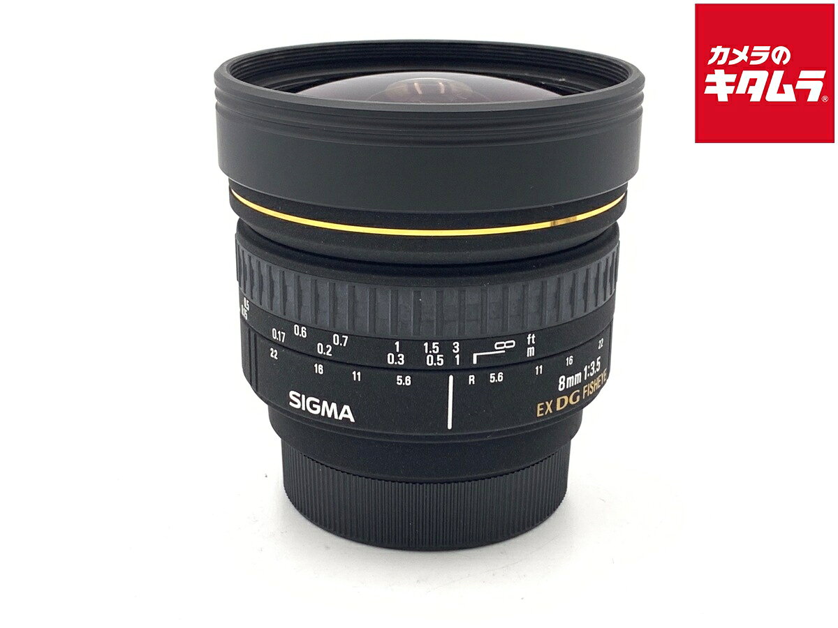 楽天市場】シグマ 8mm F3.5 EX DG CIRCULAR FISHEYE ニコン 中古の通販