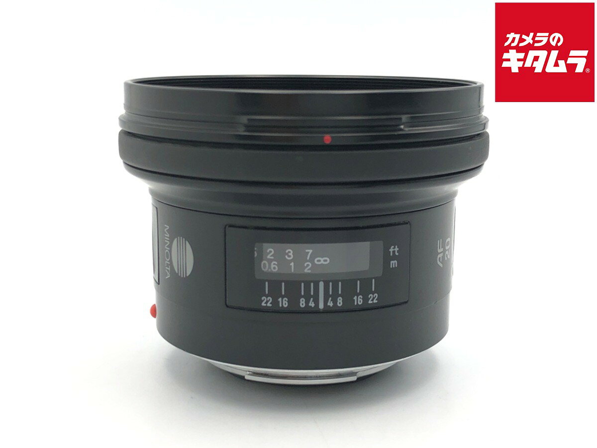 【中古】 【並品】 ミノルタ（MINOLTA）AF 20/2.8 NEW 【交換レンズ】