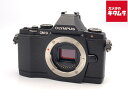 【中古】 【良品】 オリンパス OM-D E-M5 ボディ ブラック 【ミラーレス一眼】