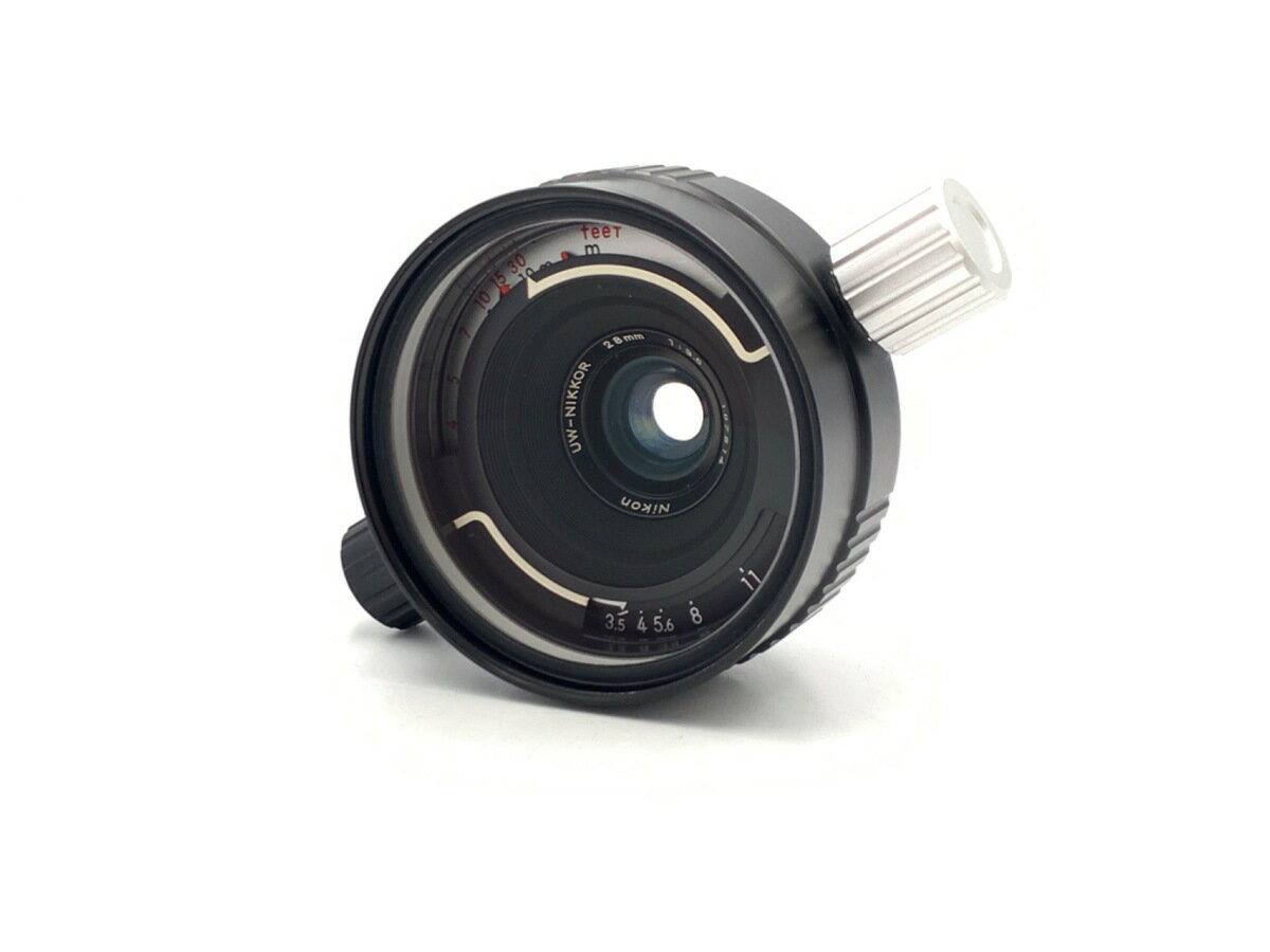カメラのキタムラの【中古】 【並品】 ニコン（Nikon）UWニッコール 28/3.5 黒 (ニコノス) 【交換レンズ】｜アングル3