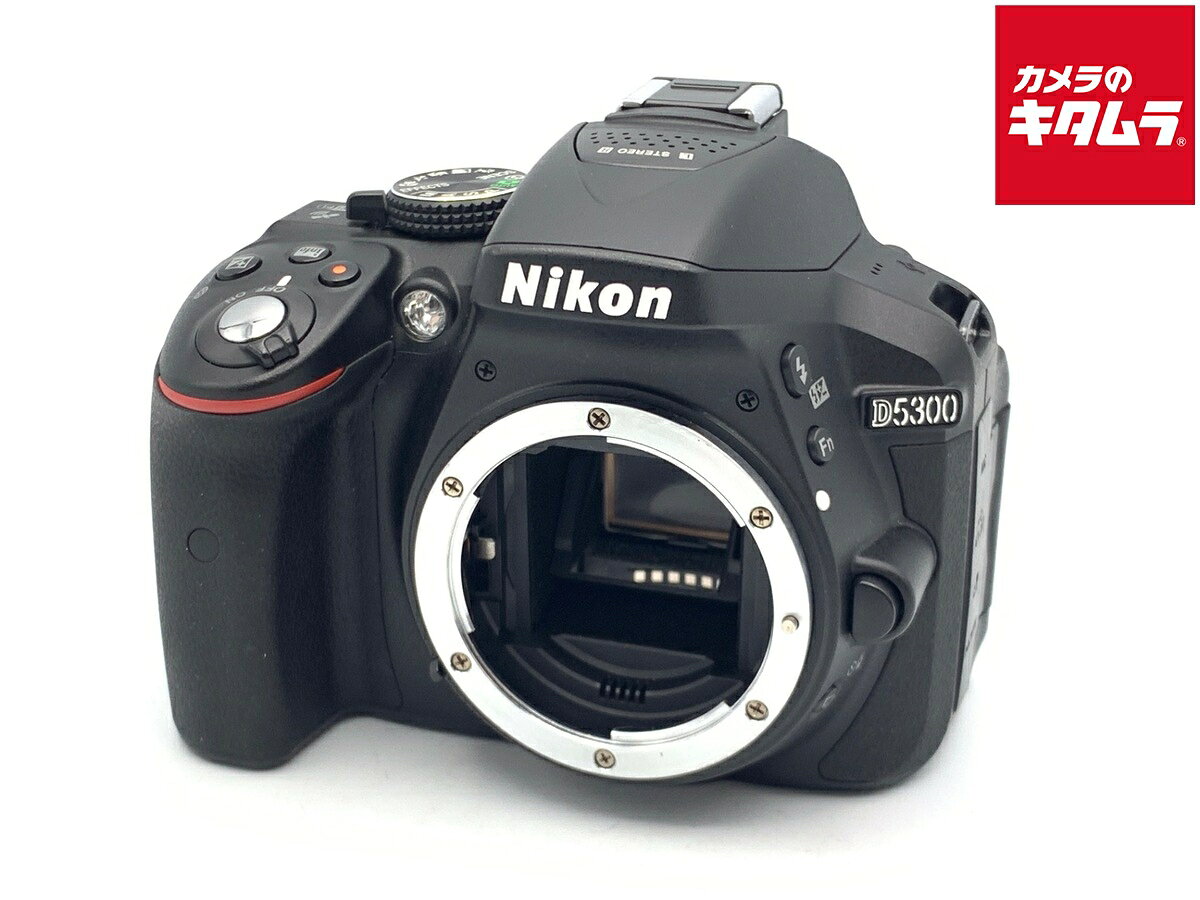 【中古】 【良品】 ニコン D5300 ボディ ブラック 【デジタル一眼レフ】