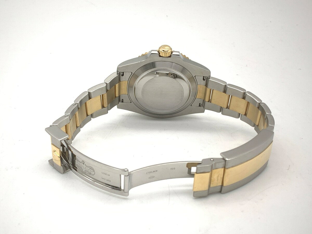 【中古】 【美品】 ロレックス(ROLEX) サブマリーナー デイト ブラック 116613LN ステンレス/イエローゴールド 【1年保証】