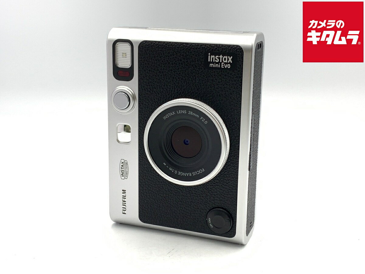 【中古】 【美品】 フジフイルム インスタントカメラ instax mini Evo 「チェキ」 【フィルムカメラ】