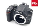 【中古】 【並品】 ニコン D3200 ボディ ブラック 【デジタル一眼レフ】