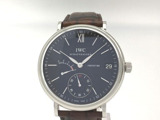【中古】 【良品】 IWC ポートフィノ ブラック IW510102 ステンレススティール 【1年保証】 【中古】 【良品】 IWC ポートフィノ ブラック IW510102 ステンレススティール 【1年保証】