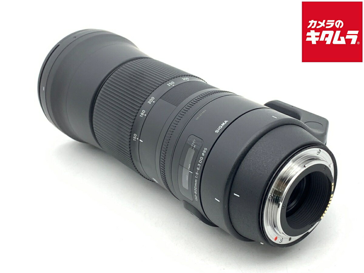 【中古】 【並品】 シグマ 150-600mm F5-6.3 DG OS HSM Contemporary キヤノン用 【交換レンズ】 【6ヶ月保証】