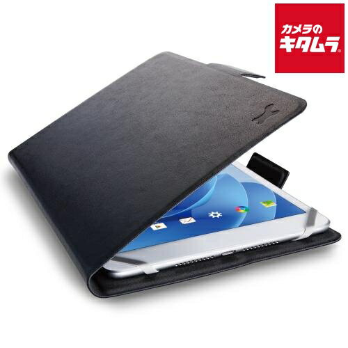 エレコム TB-08UHGFLBK タブレット汎用ケース 手帳型 7.0～8.4インチ ブラック