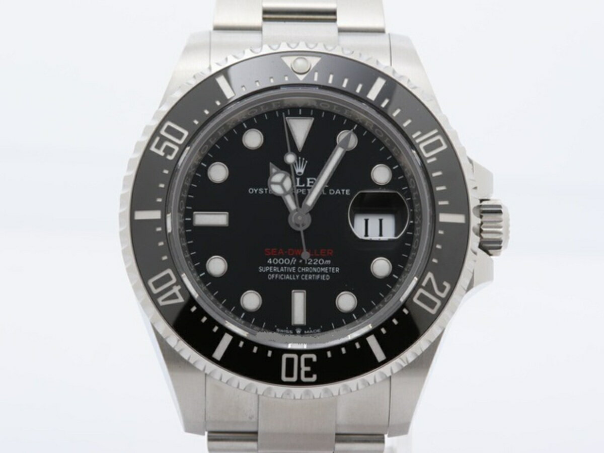 【中古】 【新品同様】 ロレックス(ROLEX) シードゥエラー ブラック 126600 ステンレス 【1年保証】