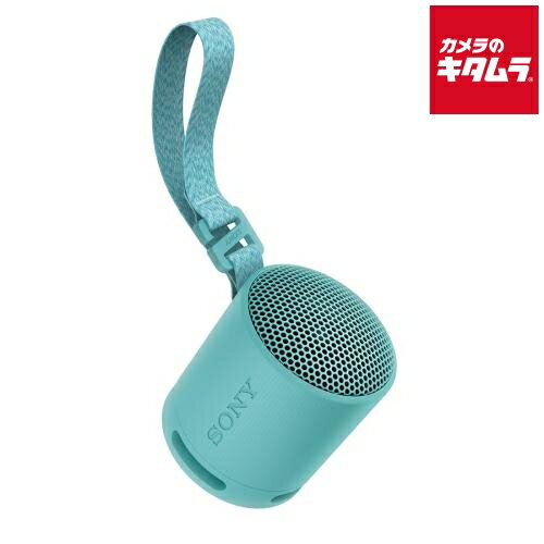 ソニー Bluetooth ワイヤレスポータブルスピーカー SRS-XB100 LC ブルー 《納期約1週間》