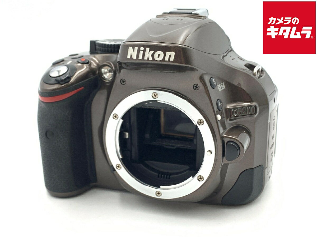 【中古】Nikon ニコン D5200 ブラック デジタル一眼レフカメラ シャッター回数僅少 中古】Nikon ニコン D5200 ブラック デジタル一眼レフカメラ