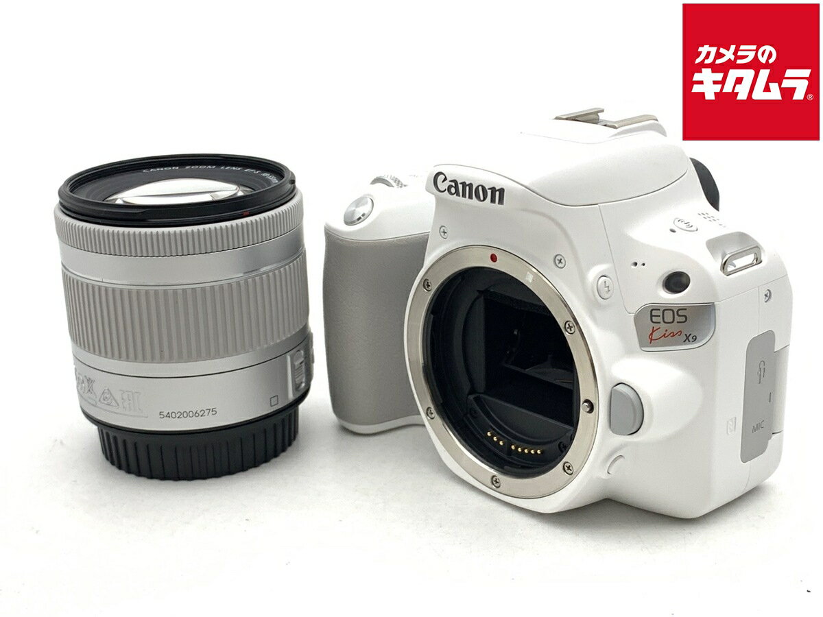 【中古】 【良品】 キヤノン デジタル一眼レフ EOS Kiss X9 EF-S18-55 IS S ...