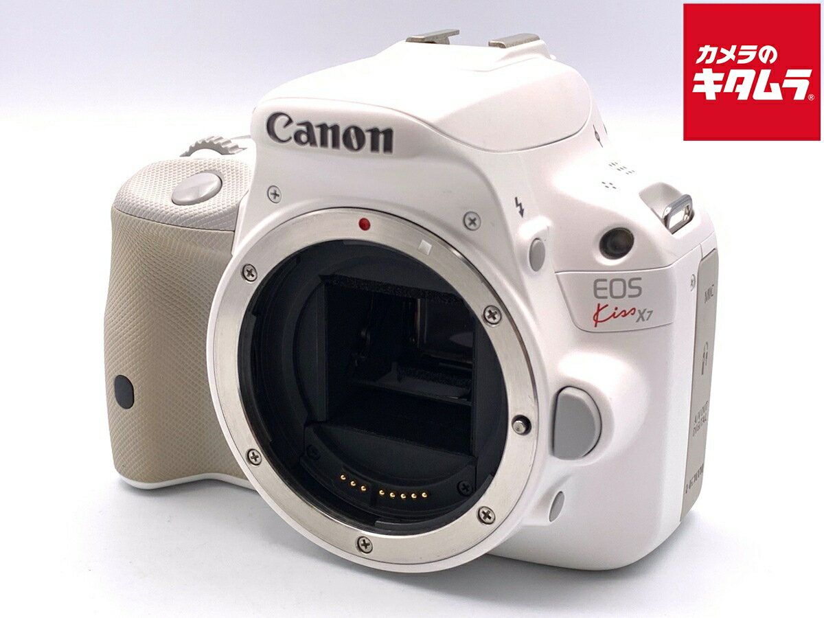 【中古】 【良品】 キヤノン EOS kiss X7 ボディ ホワイト 【デジタル一眼レフ】