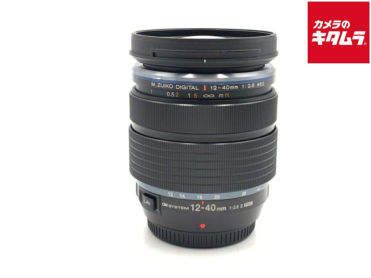 【中古】 【並品】 OM SYSTEM M.ZUIKO DIGITAL ED 12-40mm F2.8 PRO II 【交換レンズ】 【6ヶ月保証】