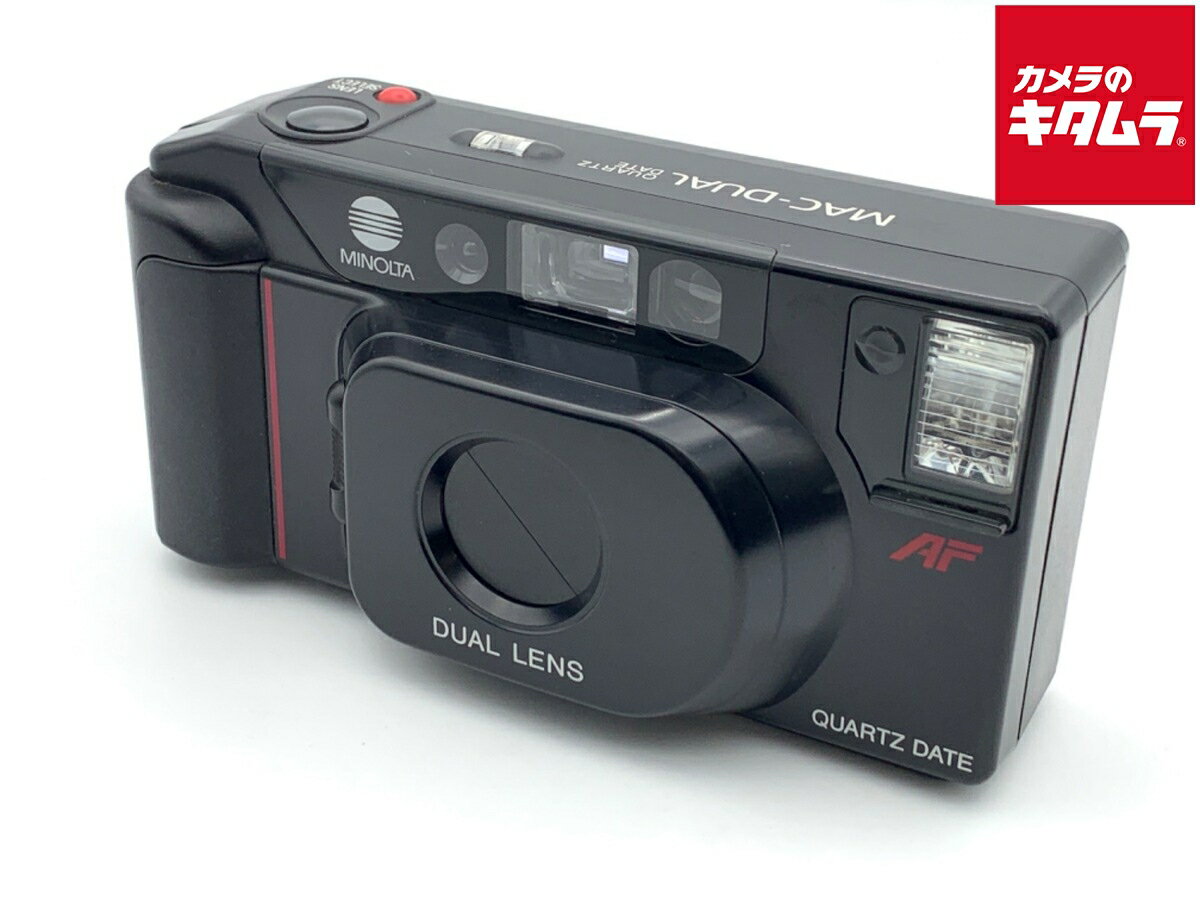 【中古】 【難あり品】 ミノルタ MAC DUAL QD 【フィルムカメラ】