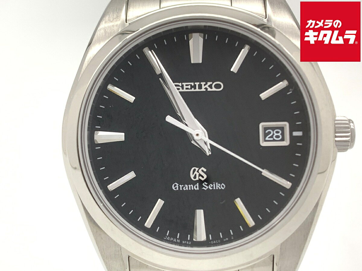 【中古】 【良品】 グランドセイコー クォーツ ブラック SBGX061/9F62-0AB0 ステンレススティール 【1年保証】