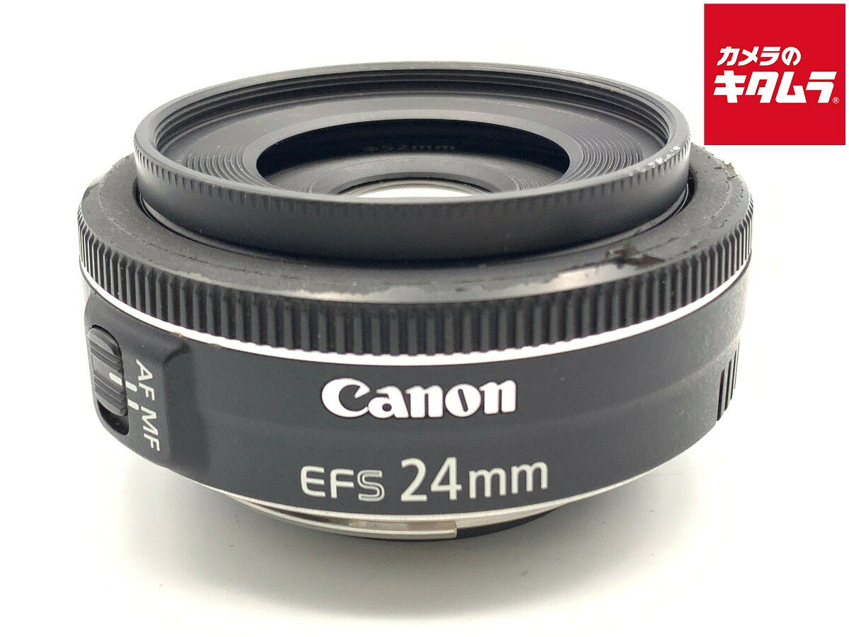 楽天市場】canon ef-s 24mm f:2.8 stm（カラーブラック）の通販
