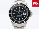 【中古】 【良品】 ロレックス(ROLEX) サブマリーナー デイト ブラック 16610 ステンレス クロノメーター表記 【1年保証】