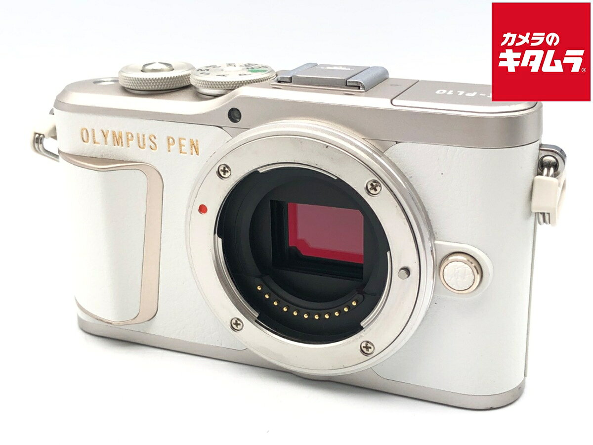 【中古】 【並品】 オリンパス PEN E-PL10 ボディ ホワイト 【ミラーレス一眼】 【6ヶ月保証】