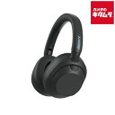 ソニー ワイヤレスノイズキャンセリングステレオヘッドセット WHULT900N B ブラック 《納期約1週間》