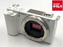 【中古】 【美品】 ソニー VLOGCAM ZV-E10 ボディ ホワイト 【ミラーレス一眼】 【6ヶ月保証】