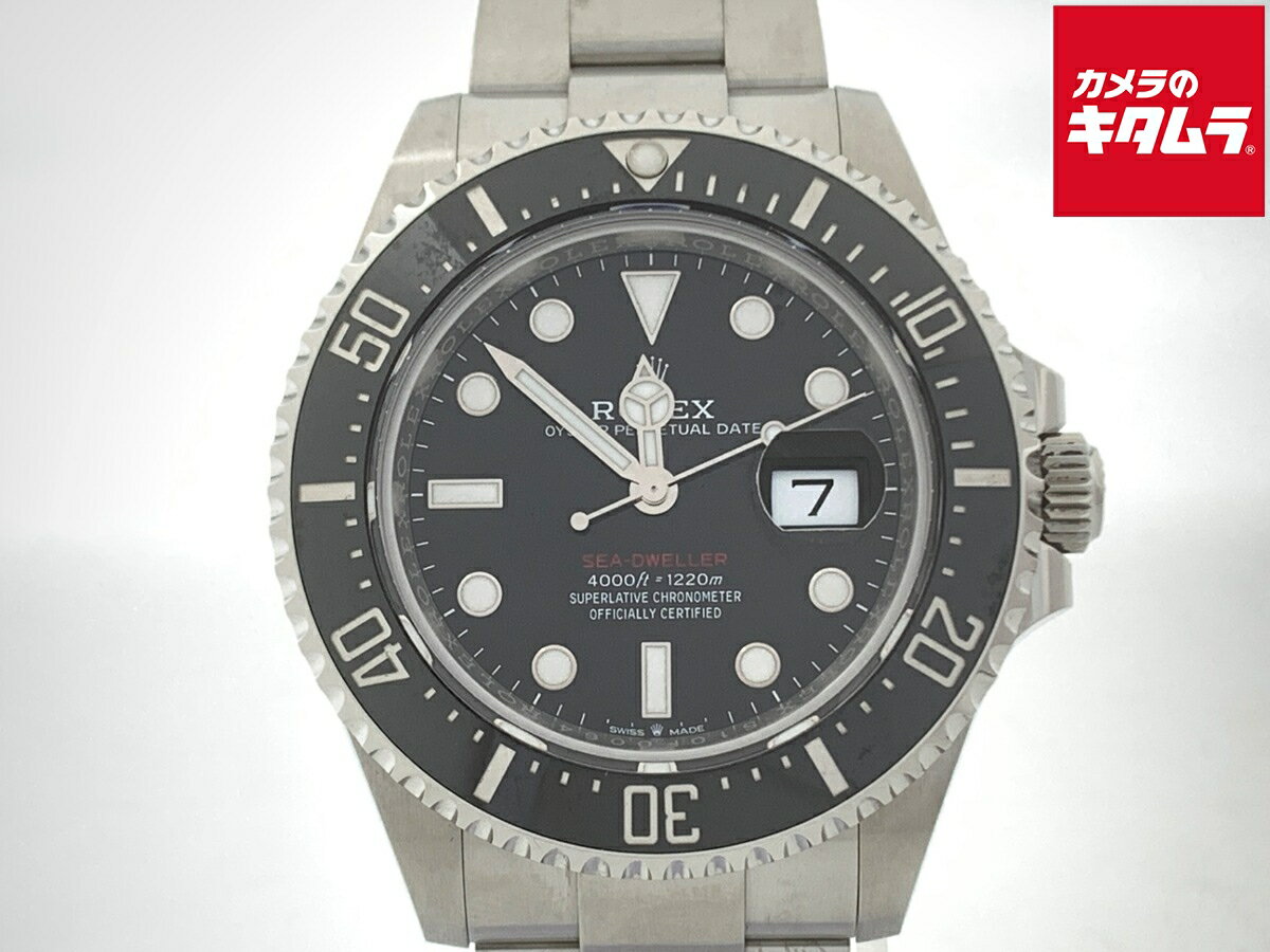 【中古】 【良品】 ロレックス(ROLEX) シードゥエラー ブラック 126600 ステンレス 【1年保証】