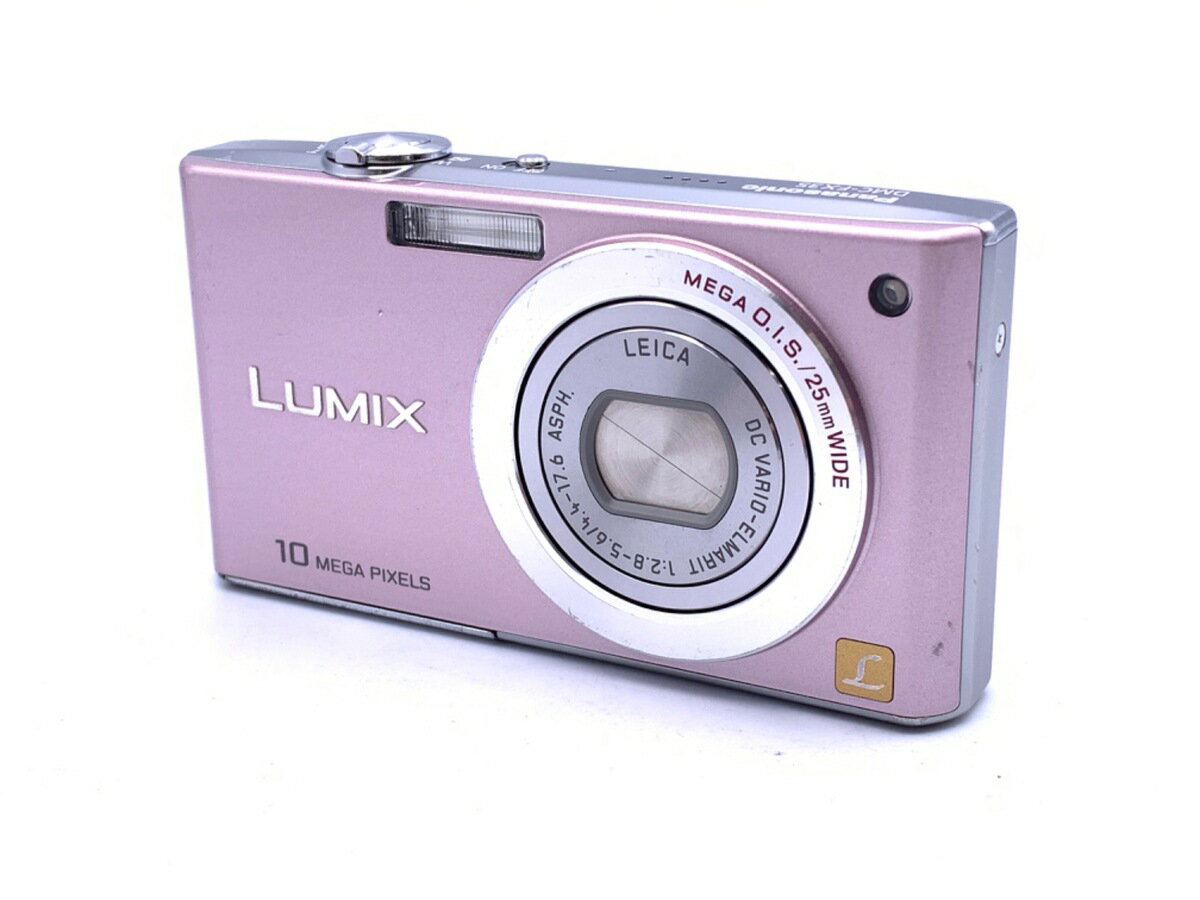 【中古】 【難あり品】 パナソニック LUMIX DMC-FX35-P カクテルピンク 【コンパクトデジタルカメラ】