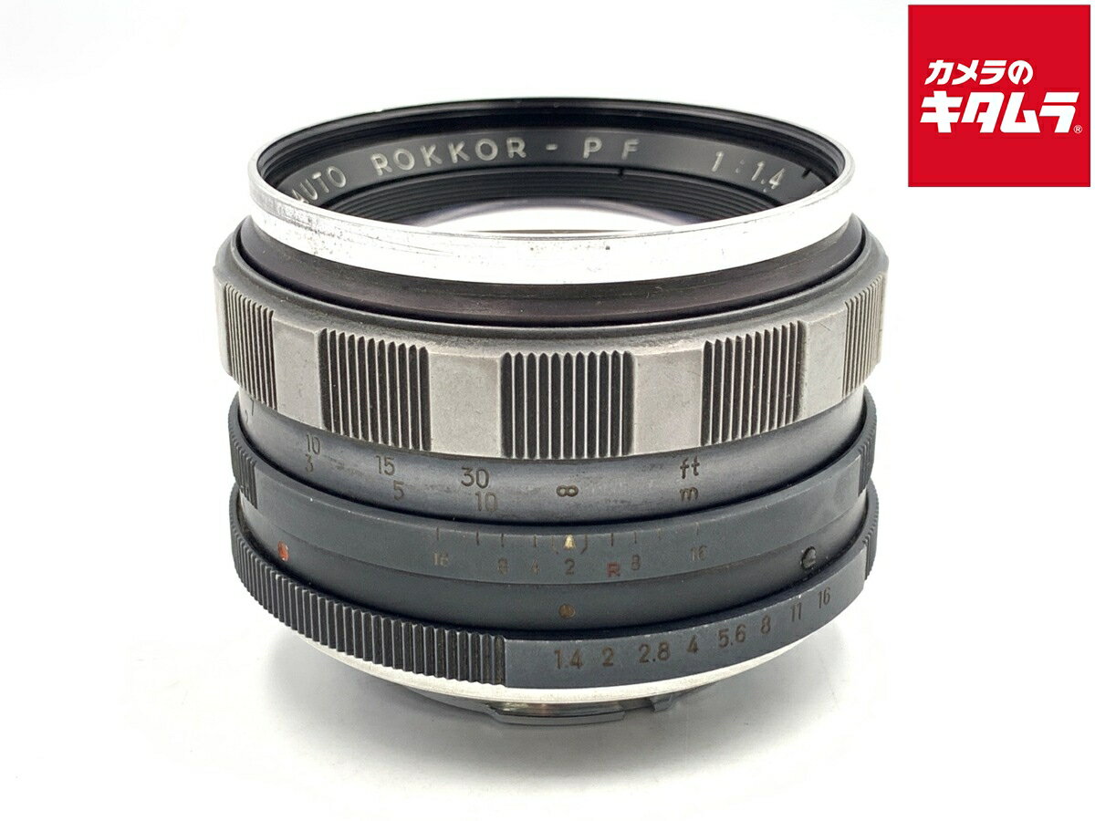 Rakuten - 【中古】 【難あり品】 ミノルタ AUTO ROKKOR-PF 58mm F1.4 【交換レンズ】