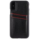 Case-Mate CM036636 Tough ID Case- Black 〔iPhone XS/X用〕 《納期未定》