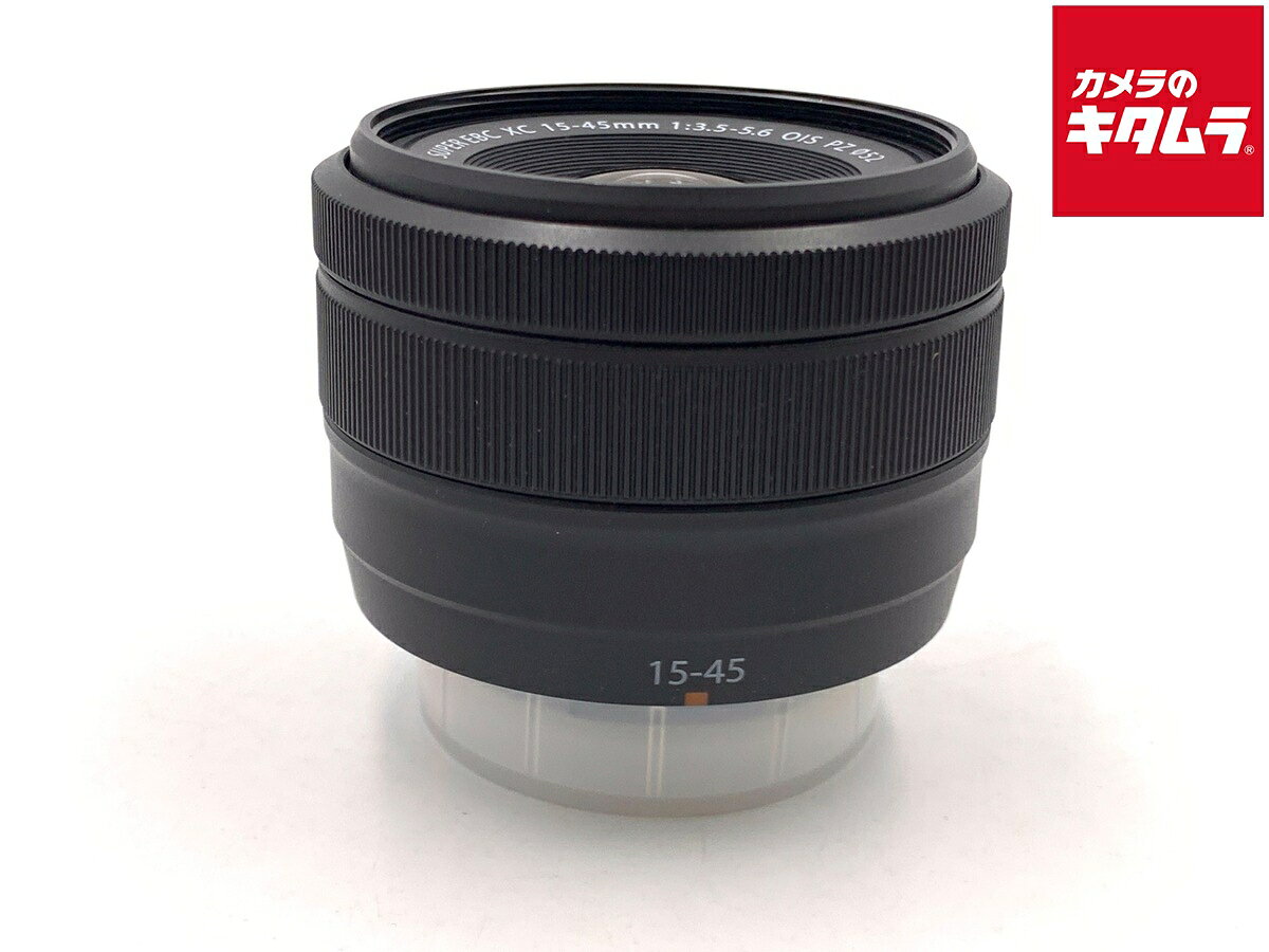 【中古】 【美品】 フジフイルム XC15-45mm F3.5-5.6 OIS PZ ブラック 【交換レンズ】 【6ヶ月保証】