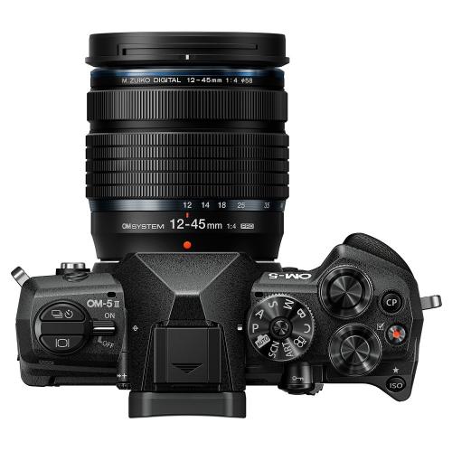OM SYSTEM OM-5 Mark II 12-45mm F4.0 PRO レンズキット ブラック オリンパス ミラーレス一眼カメラ マイクロフォーサーズ 3