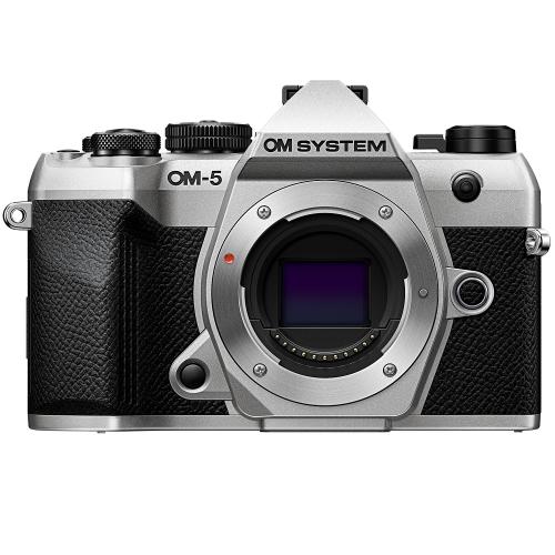 OM SYSTEM OM-5 Mark II ボディ シルバー オリンパス ミラーレス一眼カメラ マイク...
