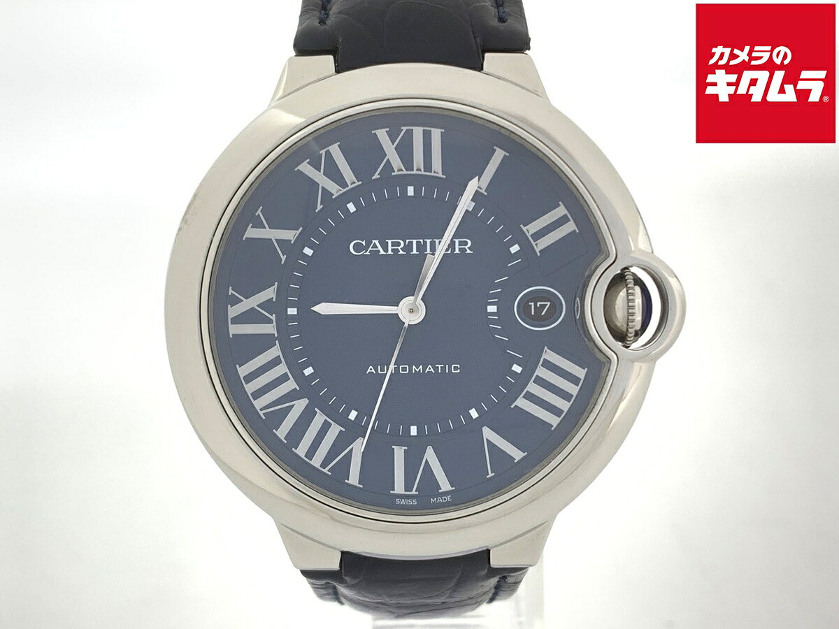 【中古】 【良品】 カルティエ バロンブルー ブルー WSBB0025 ステンレススティール 【1年保証】