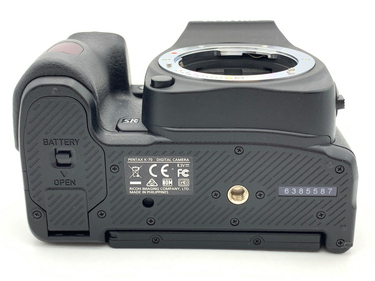 【中古】 【良品】 ペンタックス K-70 ボディ ブラック 【デジタル一眼レフ】 【6...