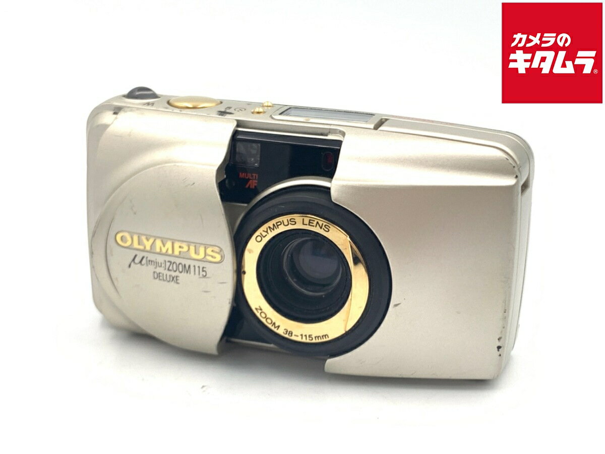【中古】 【難あり品】 オリンパス μZOOM 115 DELUXE （ミューズーム115デラックス / μ[mju:] ZOOM115 ..