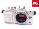 【中古】 【並品】 オリンパス PEN Lite E-PL6 ボディ ホワイト 【ミラーレス一眼】 【6ヶ月保証】