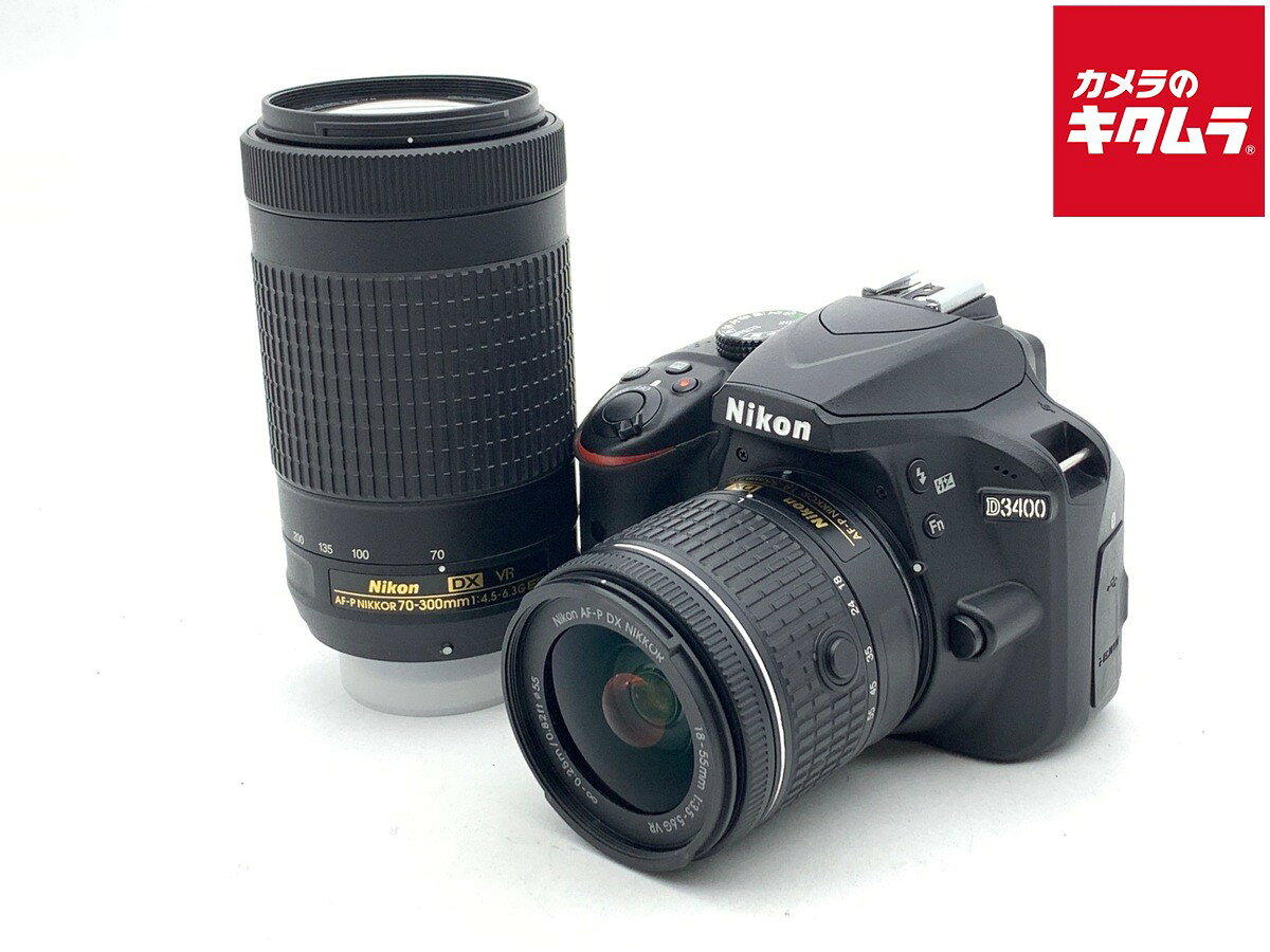 楽天市場】ニコン d3400 ダブルズームキット レッドの通販