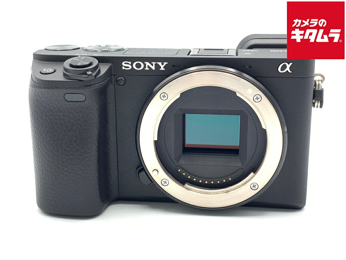 【中古】 【美品】 ソニー α6400 ボディ ブラック [ILCE-6400 B] 【ミラーレス一眼】 【6ヶ月保証】