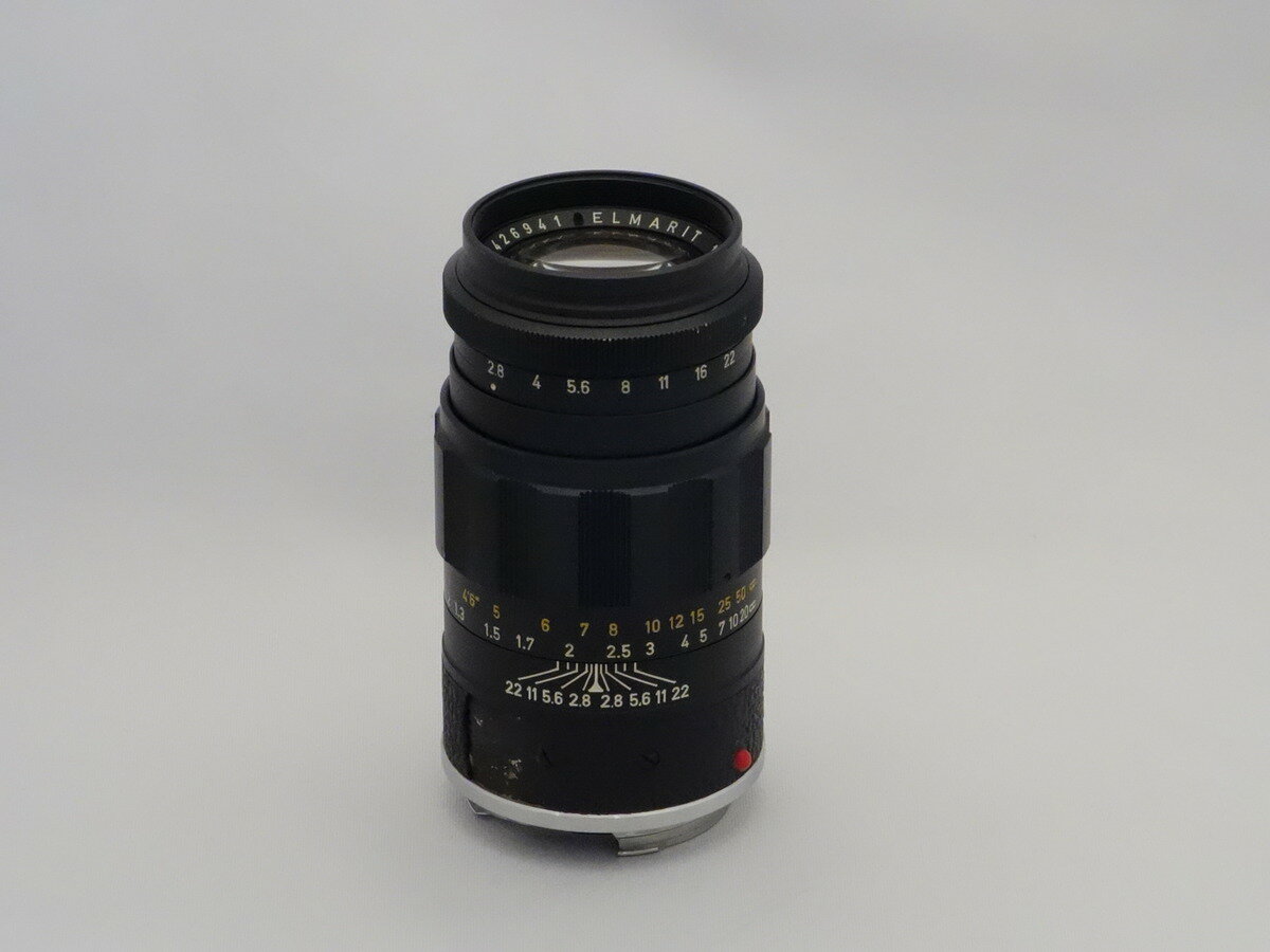 【中古】 【並品】 ライカ エルマリートM 90mm F2.8 初期 ブラック 【交換レンズ】