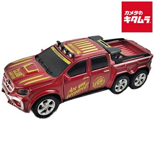 ハピネット ミニカーR/C 6輪 ホイール レッドのサムネイル