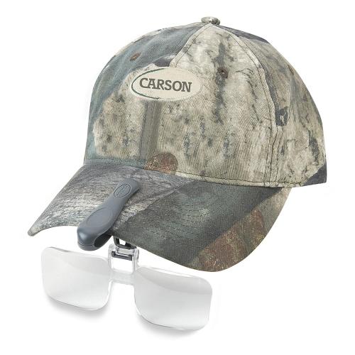 エツミ CARSON-VM-14 2.5倍 帽子用クリップオンマグニファイア +5.00度ディオプター 2