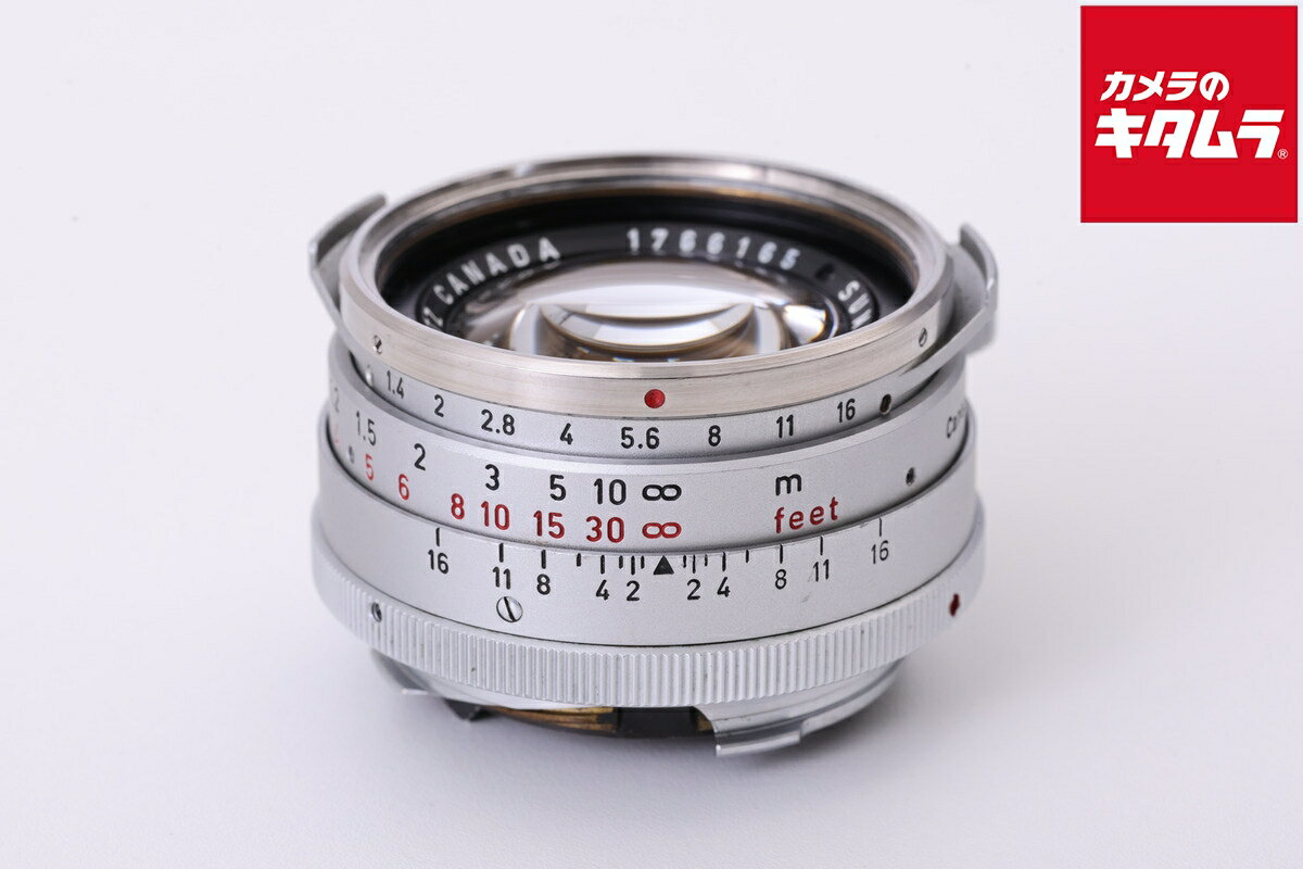 【中古】 【良品】 ライカ ズミルックスM 35mm F1.4 初期クローム 【交換レンズ】