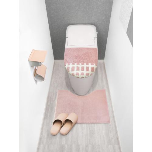 オカトー ナチュラルトイレ マット 50×60cm プレーンピンク