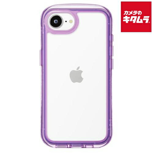 PGA PG-25KAR05PP エアクッションケース ネオン ネオンパープル（iPhone16e用 ...