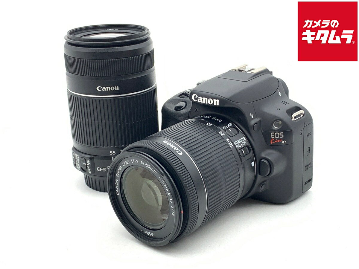 Canon ダブルズームキットkissx7 楽天市場】キヤノン EOS Kiss X7 ダブルズームキットの通販