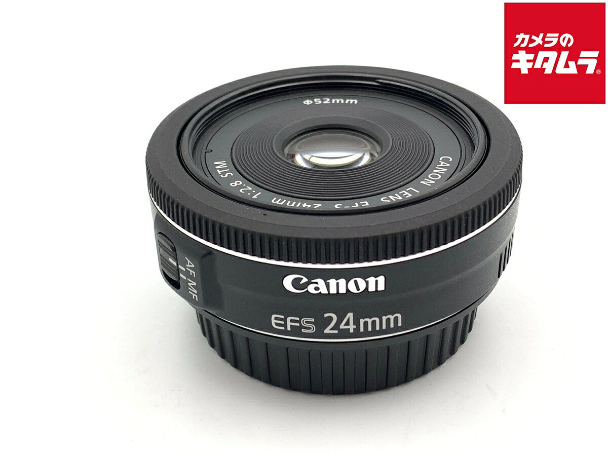 楽天市場】canon ef-s 24mm f:2.8 stm（カラーブラック）の通販