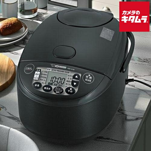 象印 IH炊飯器 極め炊き 黒まる厚釜 NW-VJ18-BA ブラック [1升炊き] ZOJIRUS ...