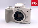 【中古】 【良品】 キヤノン EOS Kiss M2 ボディ ホワイト 【ミラーレス一眼】 【6ヶ月保証】