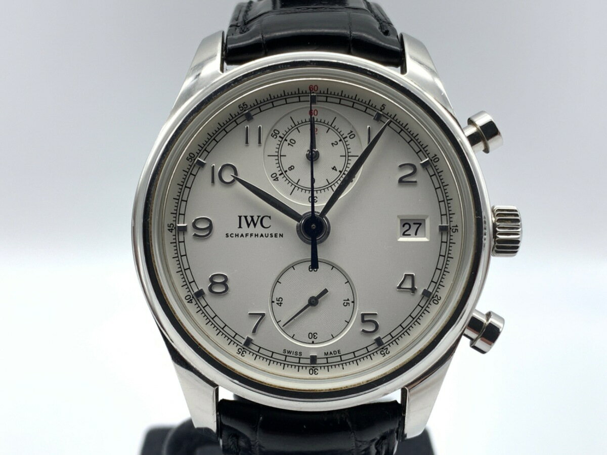 【中古】 【並品】 IWC ポルトギーゼ クラシック シルバー IW390403 ステンレススティール 【1年保証】