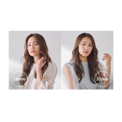アイリスオーヤマ カールアイロン 32mm HIR-MC102-W オフホワイト IRIS OYAMA メー...